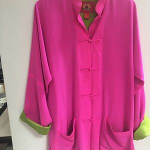 Shanghai Tan jacket 100% silk